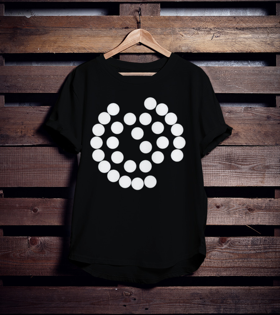 EV Fan Electric Vehicles Dotted Circle T-Shirt