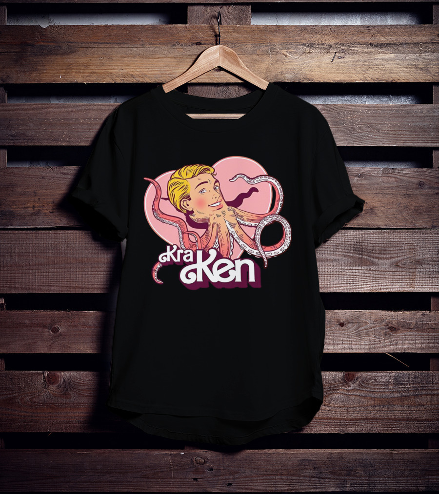 Ken KraKen Barbie Octopus T-Shirt