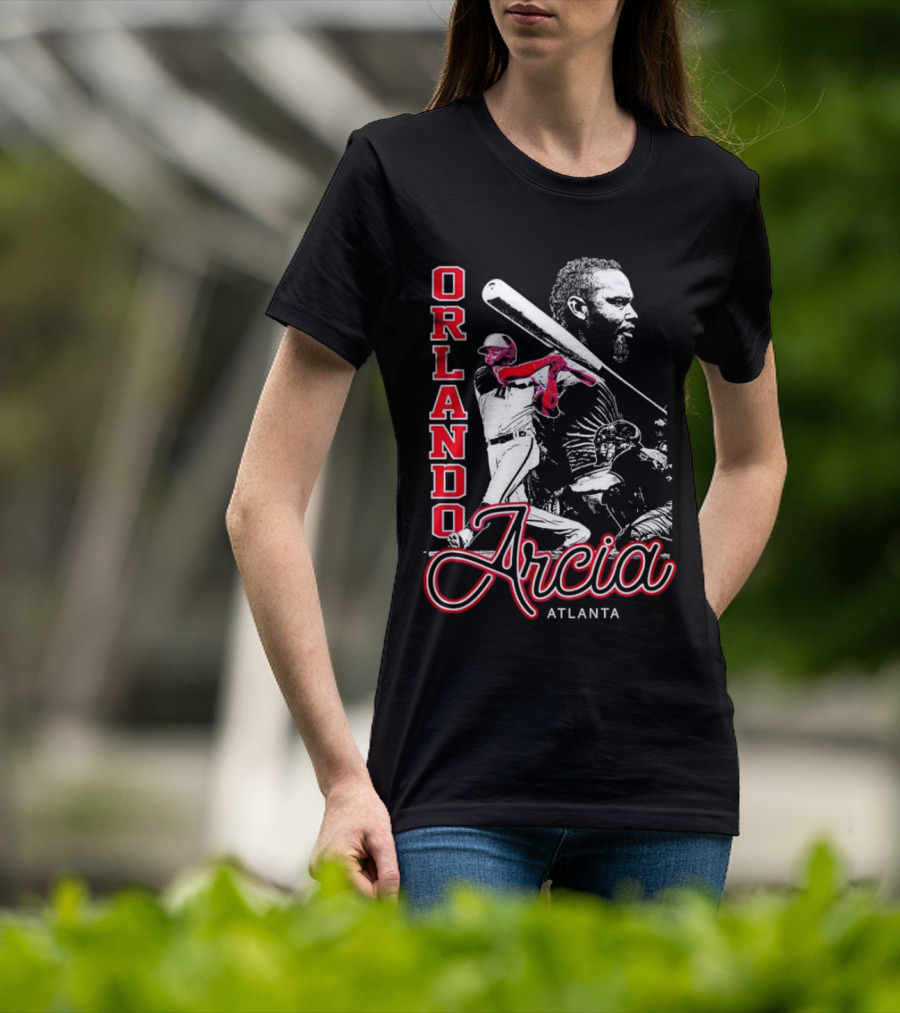 Orlando Arcia Atlanta Swing T-Shirt