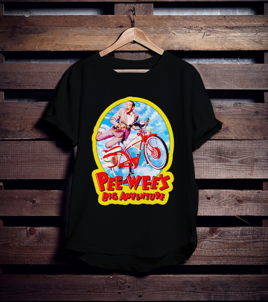 Pee Wee's Big Adventure Comedy Large Marge Bike Scene T-Shirt