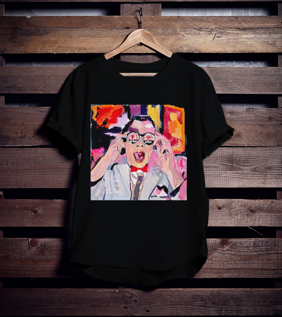 Pee Wee Herman 80s Jambi Playhouse Retro Glasses T-Shirt