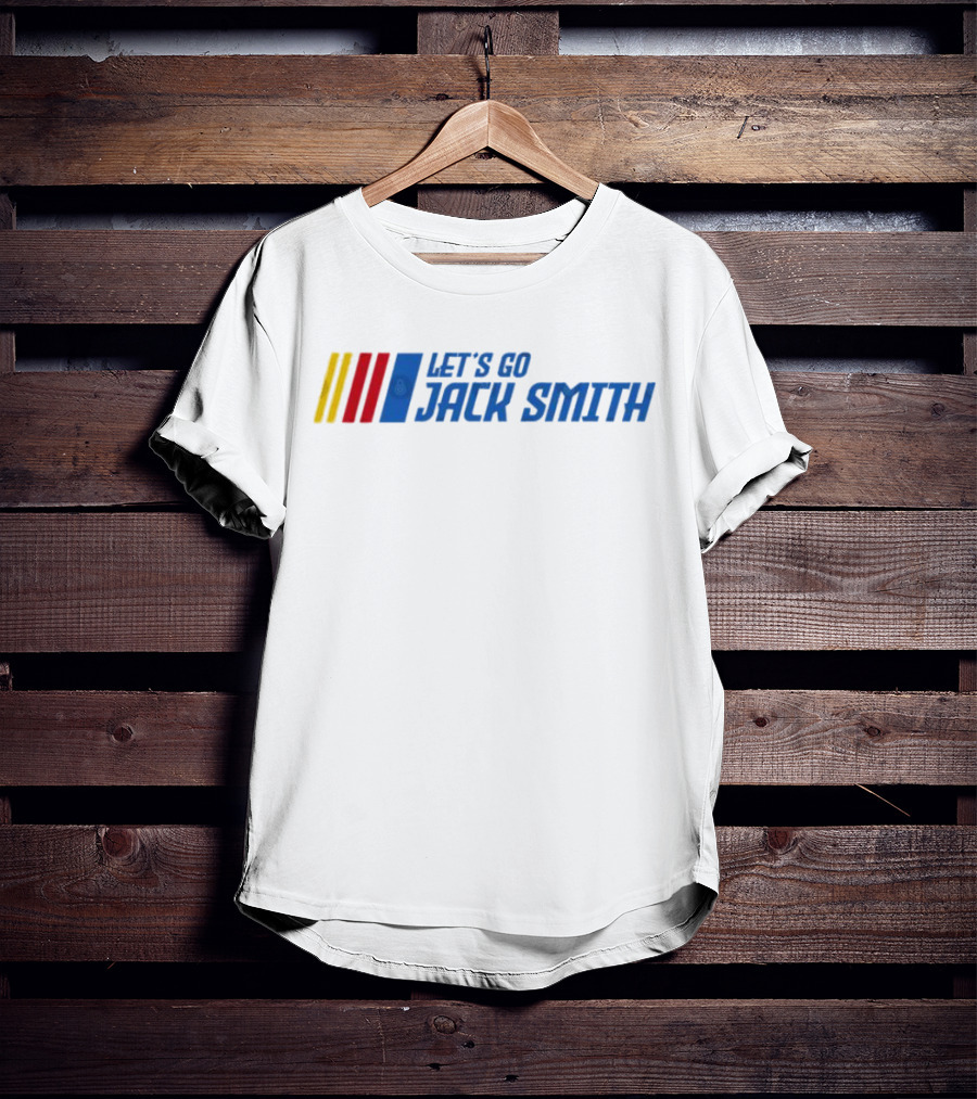 LET'S GO JACK SMITH NASCAR Stripes T-Shirt
