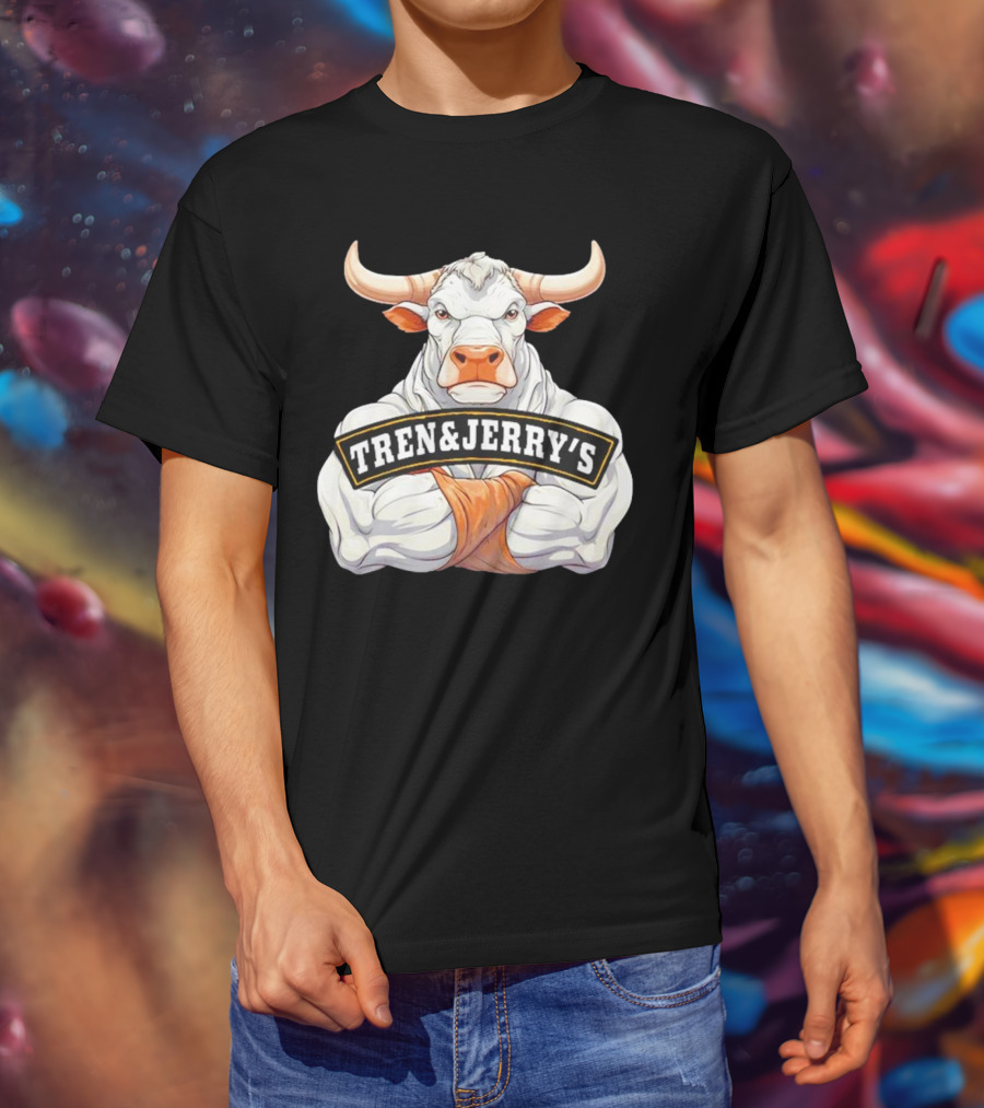 TREN And JERRY'S Bull T-Shirt