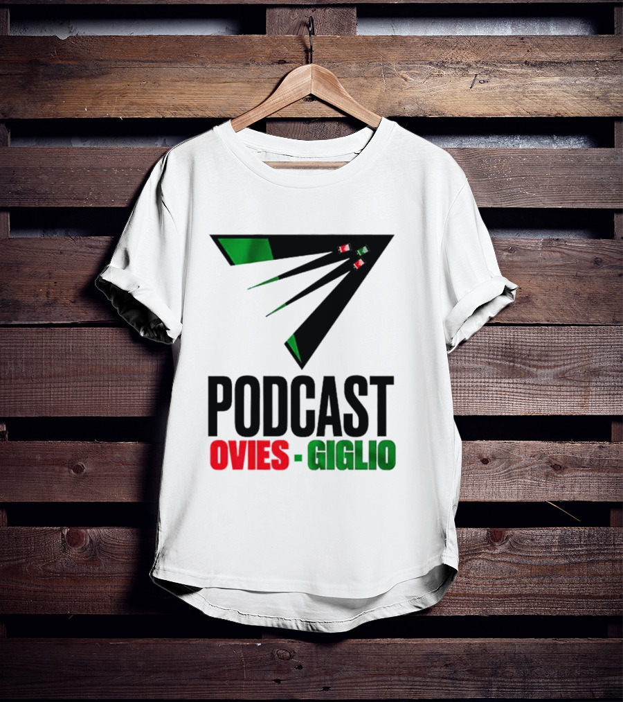 Podcasts Ovies Giglio Football Discussion With Triangular Color Stream T-Shirt