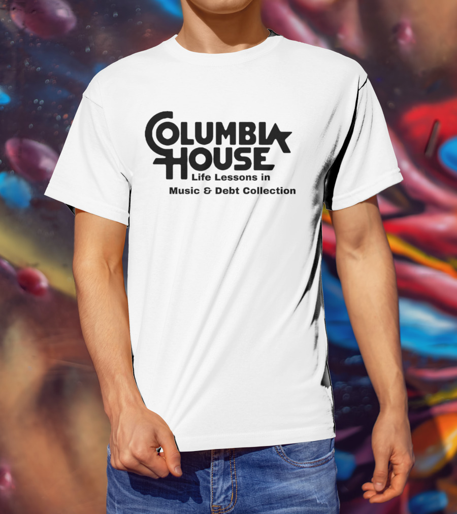 Columbia House Life Lessons In Music And Debt Collection T-Shirt