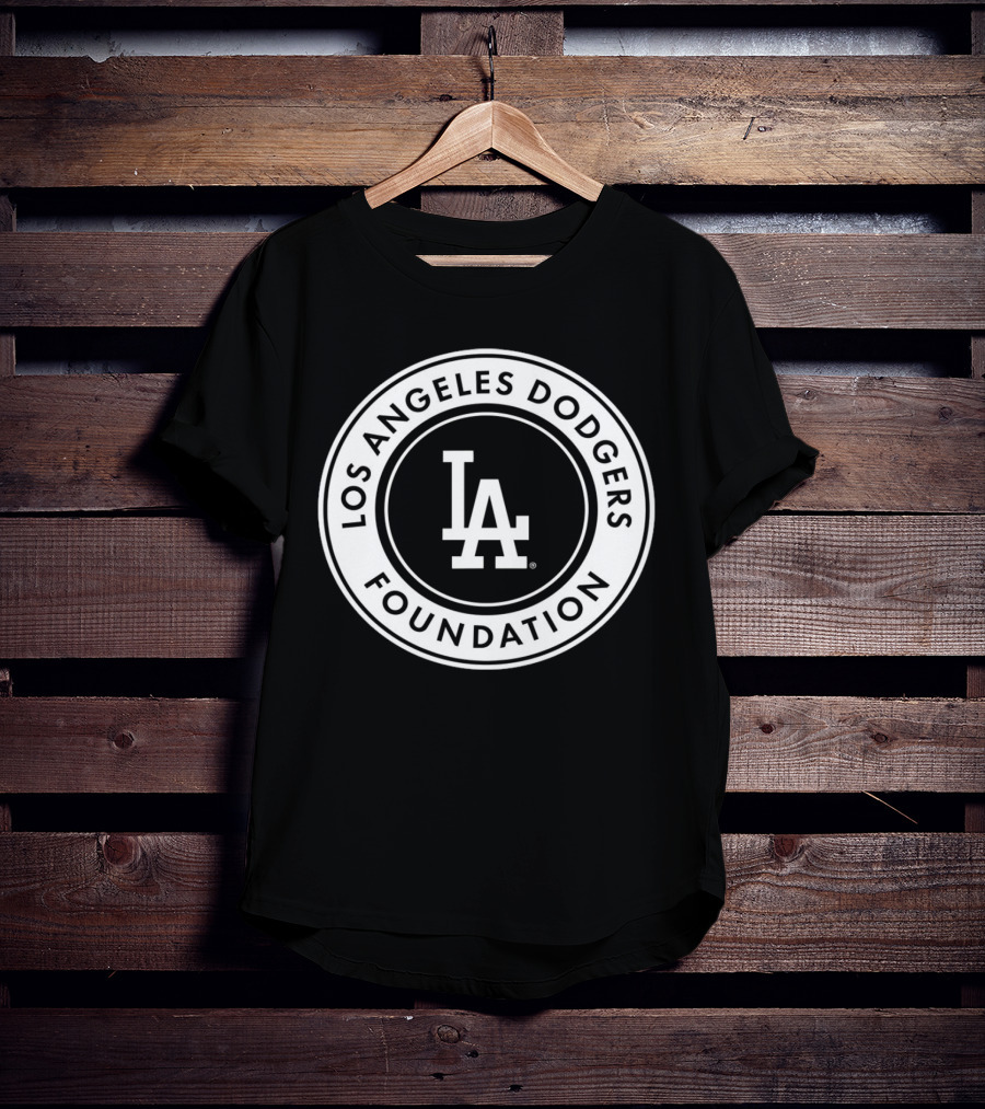 Los Angeles Dodgers Foundation LA Circle T-Shirt
