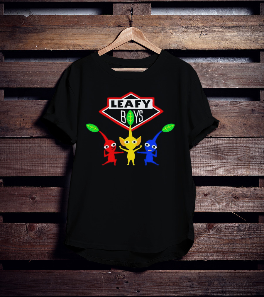 James Turner Leafy Boys Pikmin Trio T-Shirt