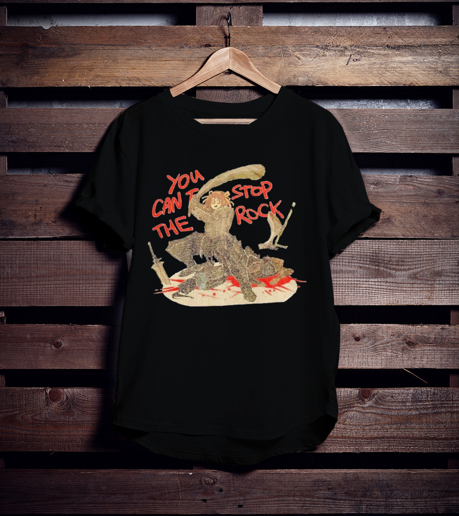 You Can’t Stop The Rock Hunter With Sword And Weapons T-Shirt