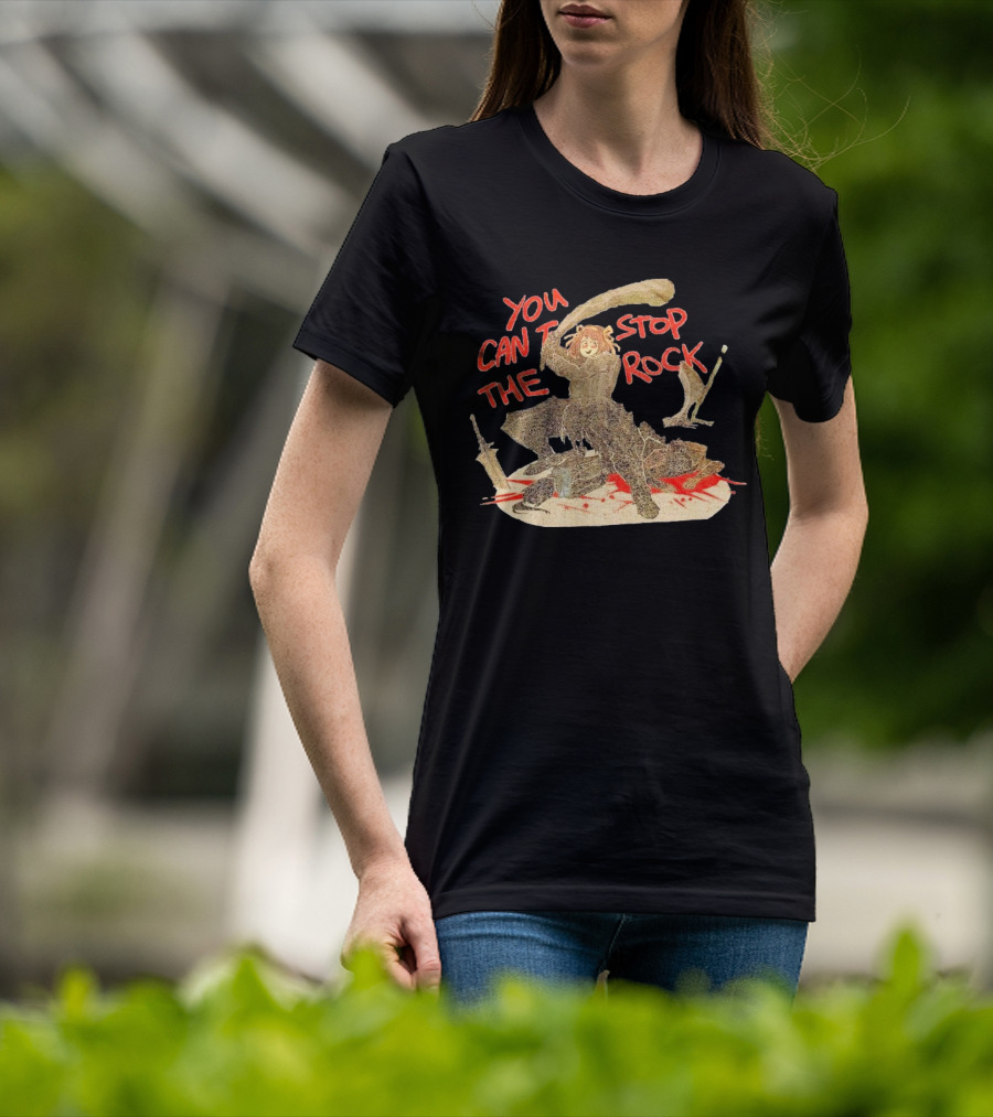 You Can’t Stop The Rock Hunter With Sword And Weapons T-Shirt