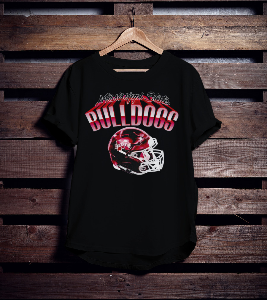 Mississippi State Bulldogs Helmet T-Shirt