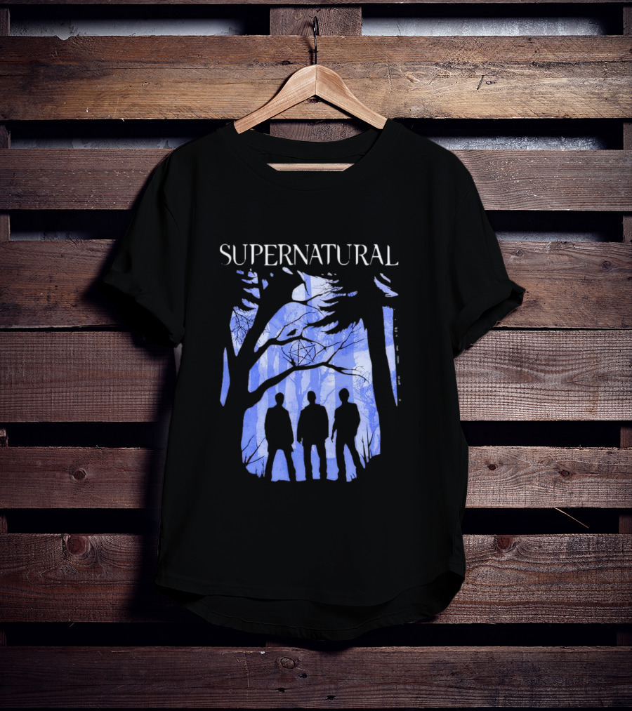 Supernatural Forest Silhouettes Trio T-Shirt