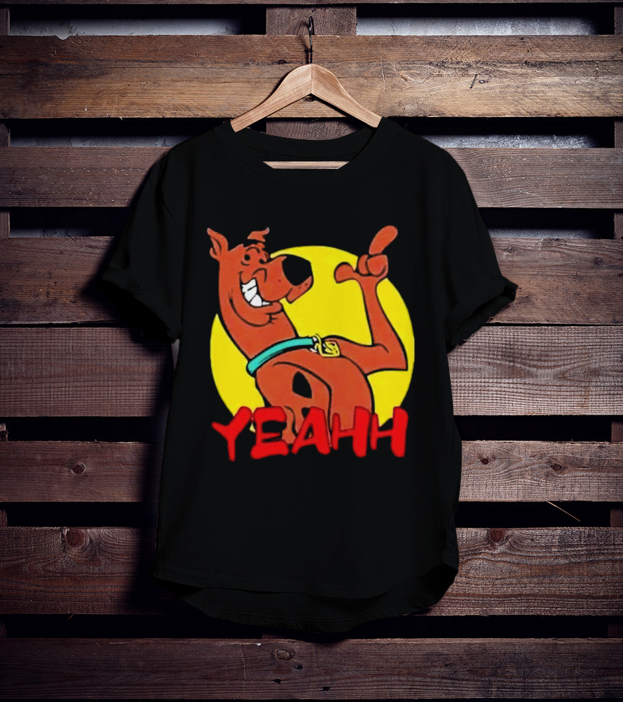 Scooby Cartoon Yeahh Classic Pose T-Shirt