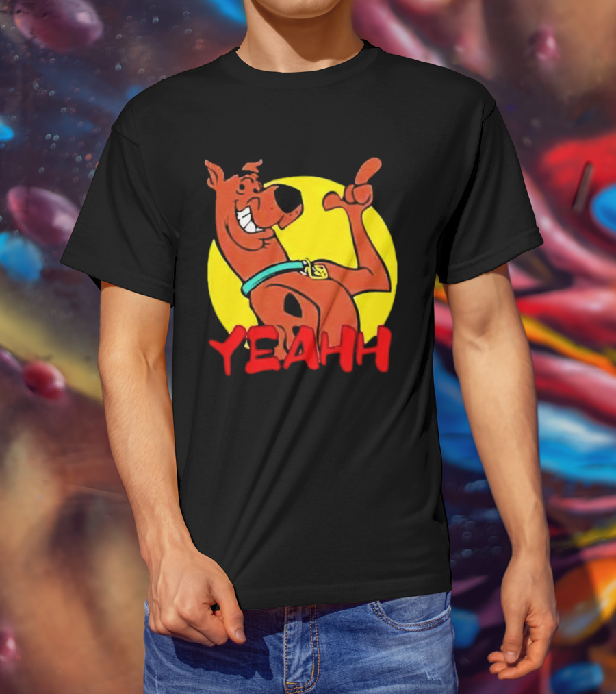 Scooby Cartoon Yeahh Classic Pose T-Shirt