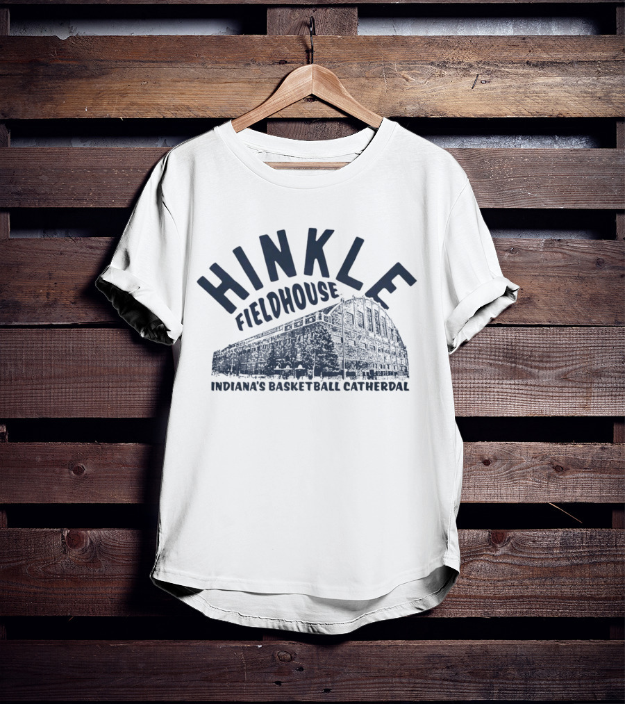 Hinkle Fieldhouse Indiana's Basketball Cathedral T-Shirt