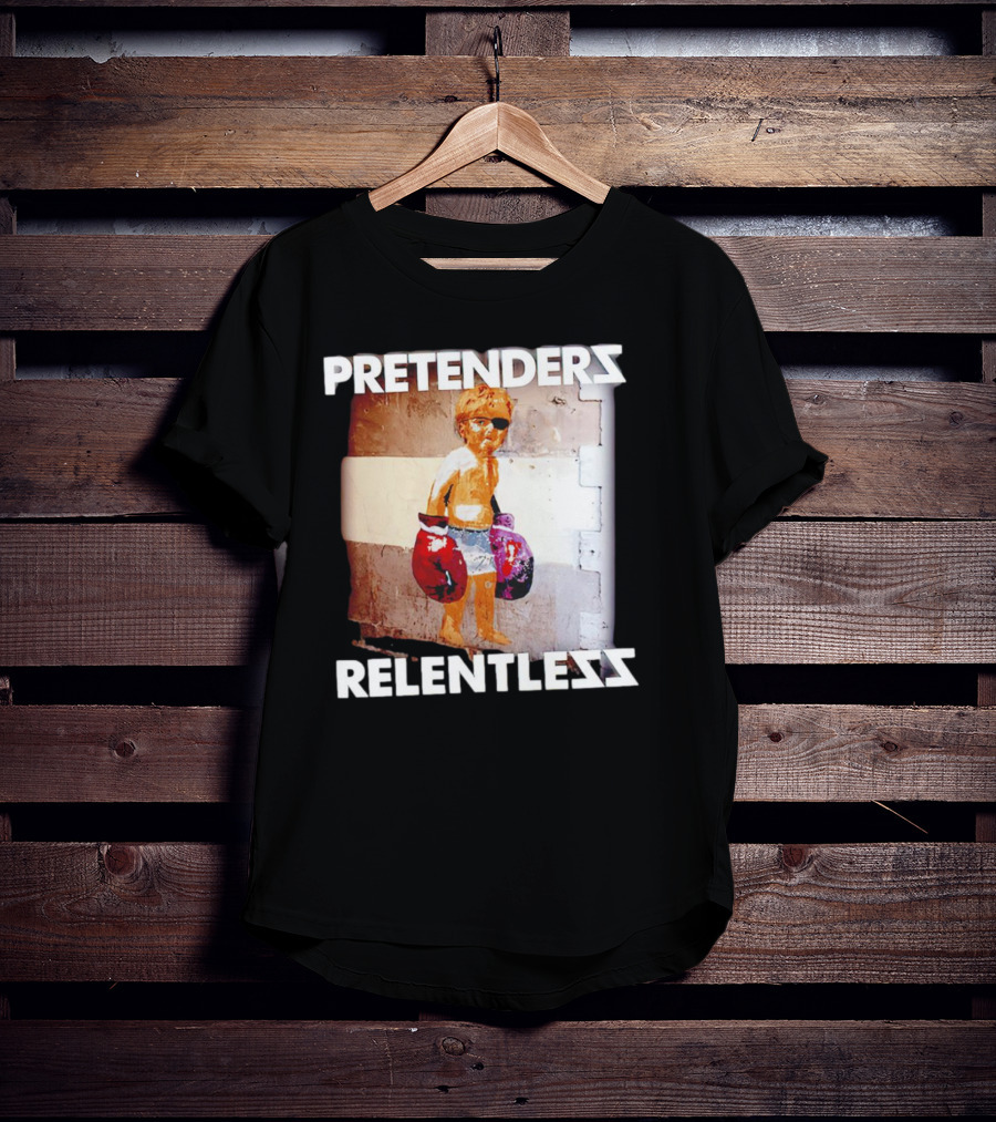 Pretenders Relentless Child Boxer Graffiti Urban T-Shirt