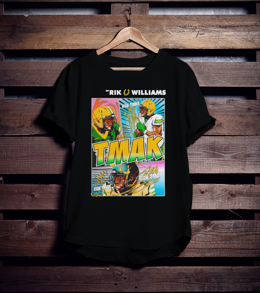 Tamerik Williams TMak Run Tmak North Dakota State Bison Football Comic T-Shirt