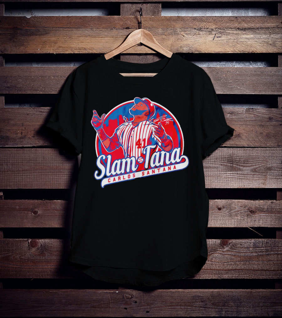 Carlos Santana Slam Tana 41 Retro Vintage T-Shirt