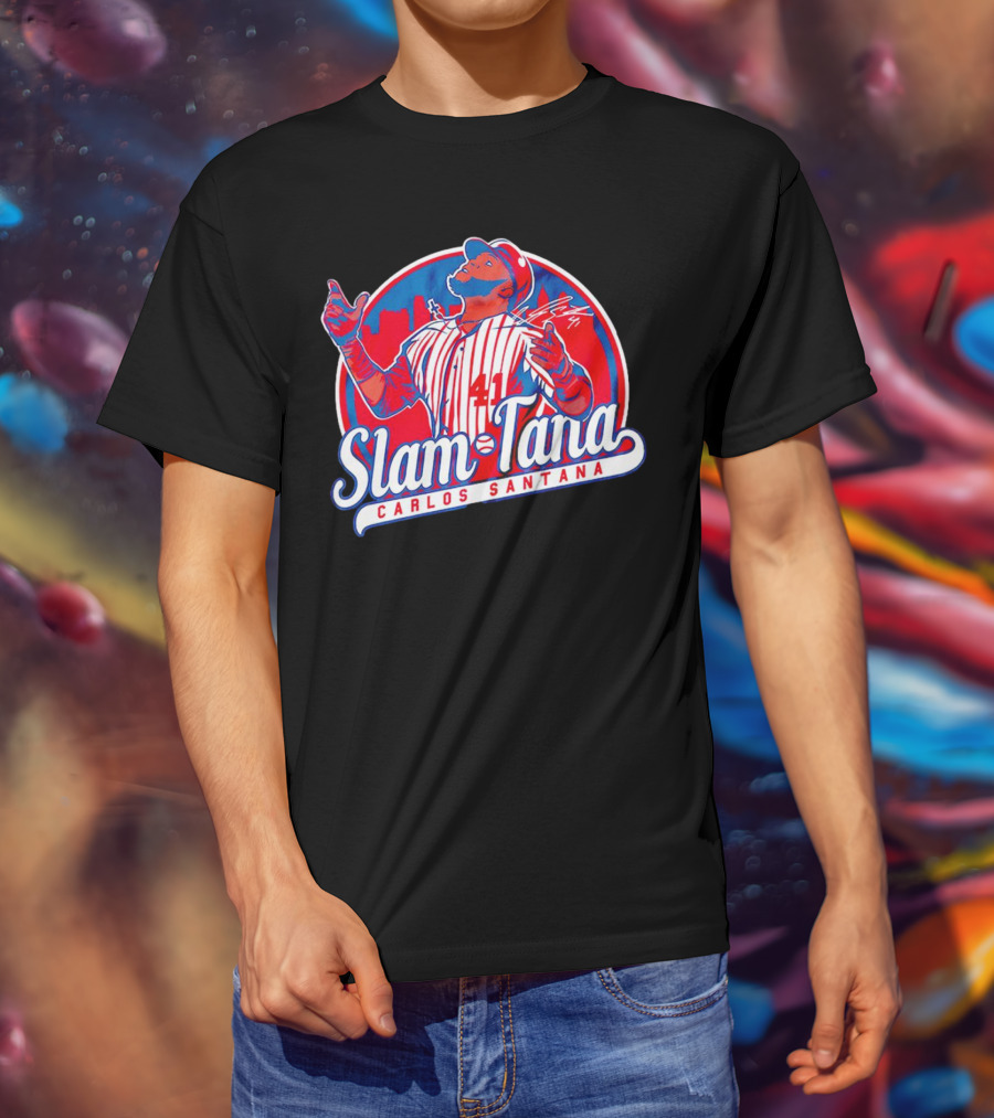 Carlos Santana Slam Tana 41 Retro Vintage T-Shirt