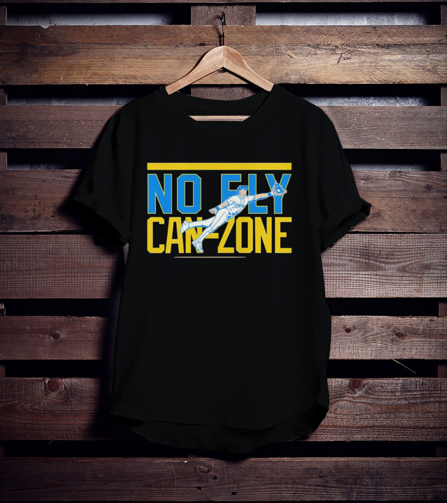 Dominic Canzone No Fly Can Zone Seattle Mariners Baseball Player T-Shirt