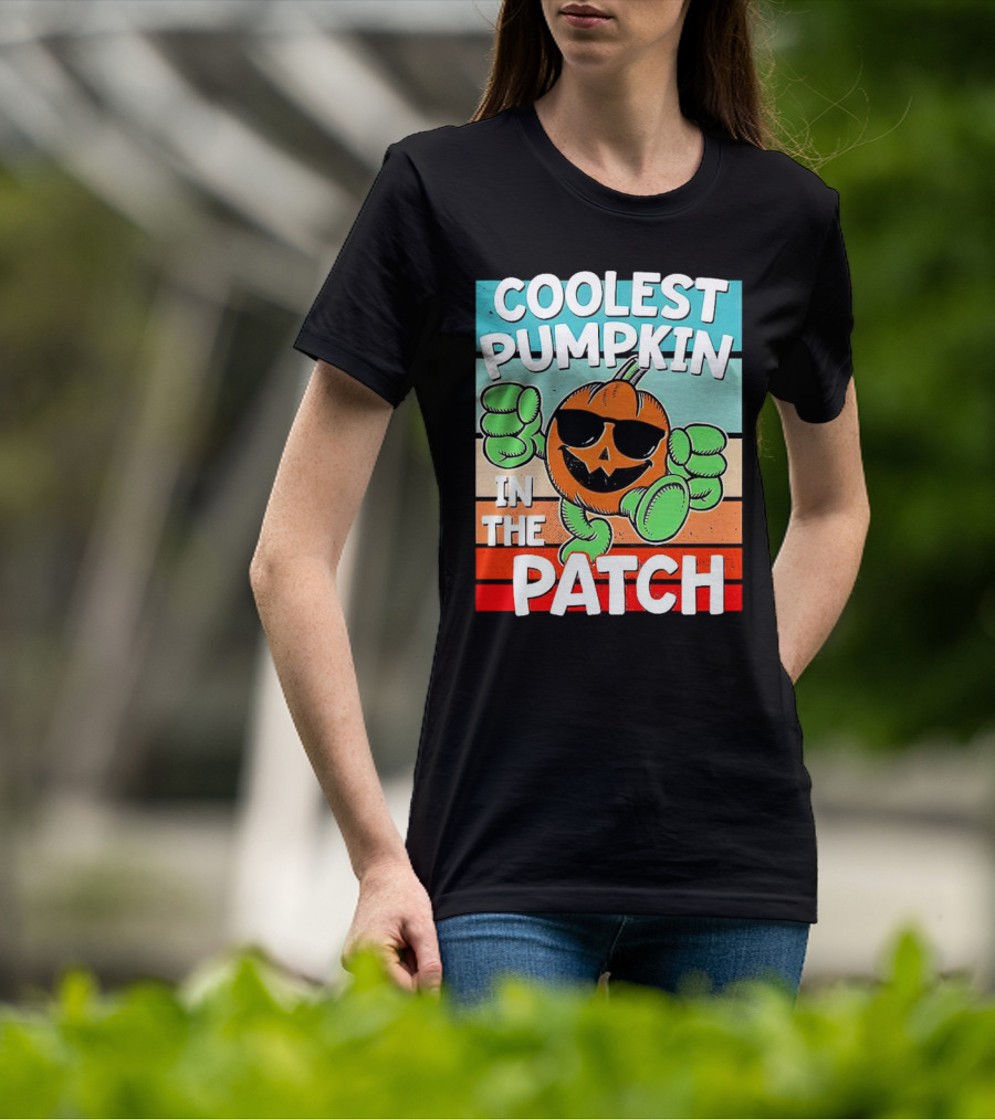Coolest Pumpkin In The Patch Halloween T-Shirt