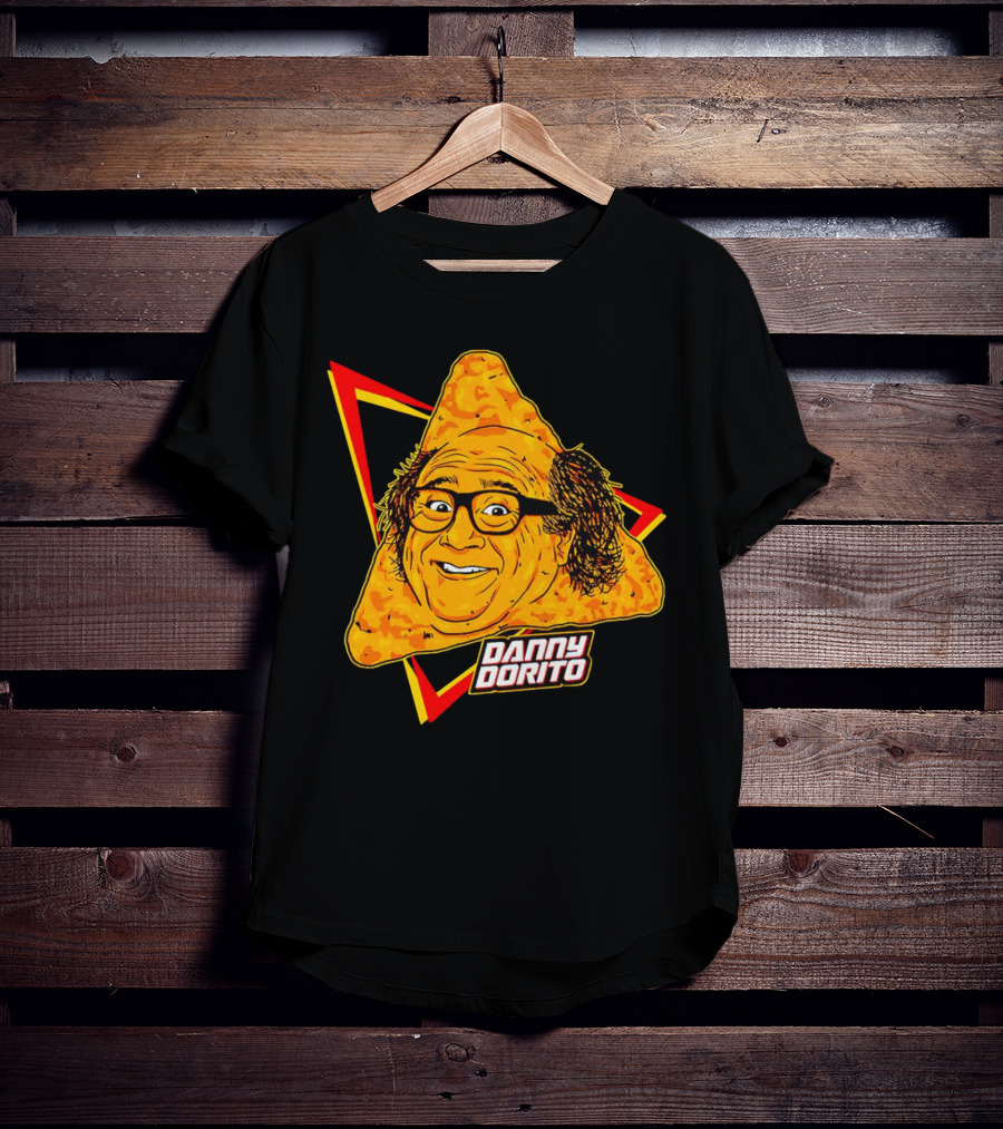 Danny Dorito Cheese Chip Face T-Shirt