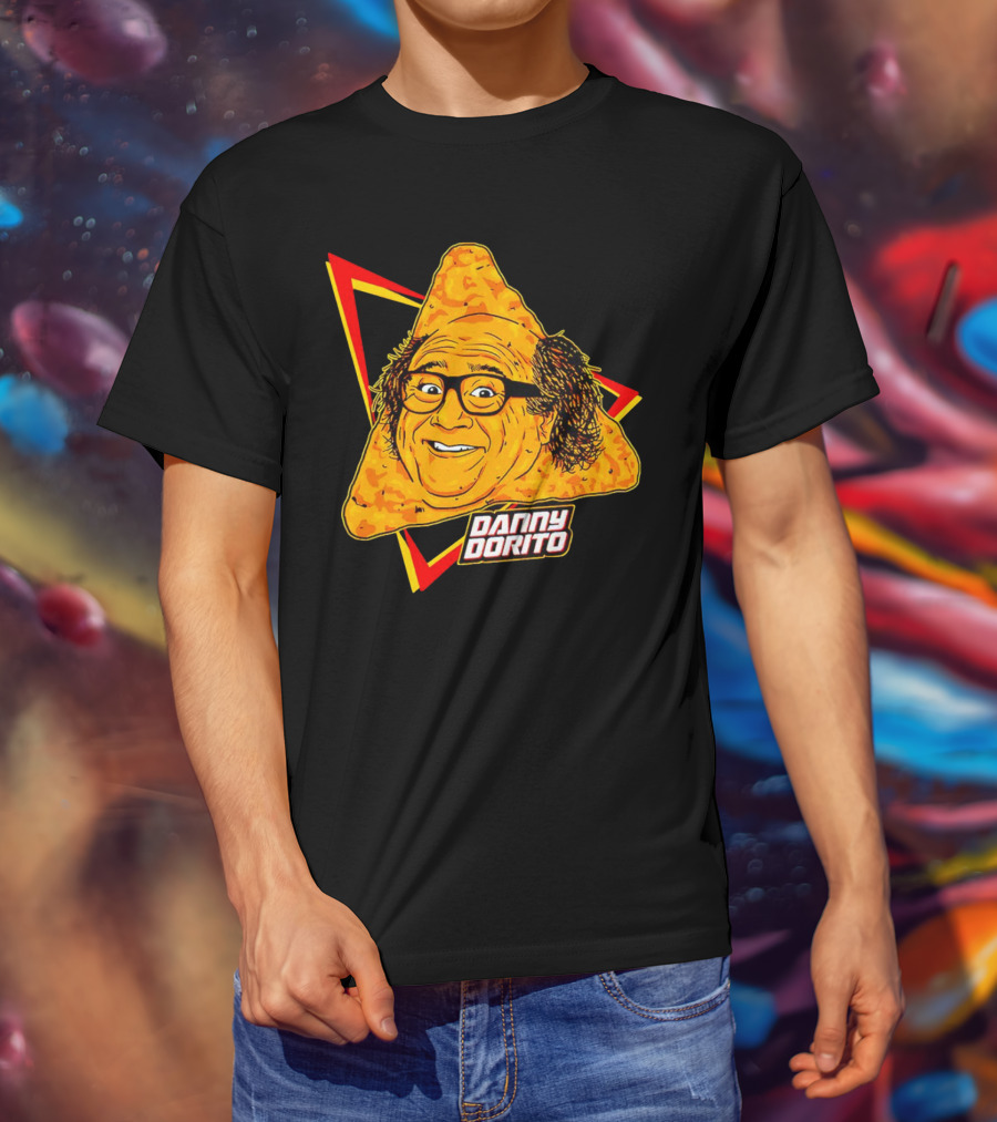 Danny Dorito Cheese Chip Face T-Shirt