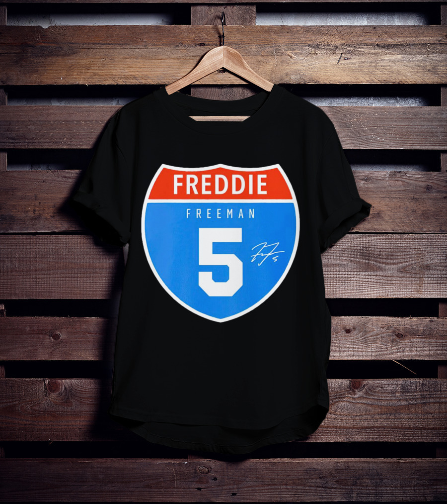 Freddie Freeman Interstate 5 Signature T-Shirt