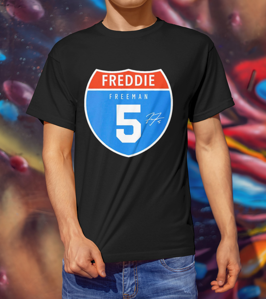 Freddie Freeman Interstate 5 Signature T-Shirt