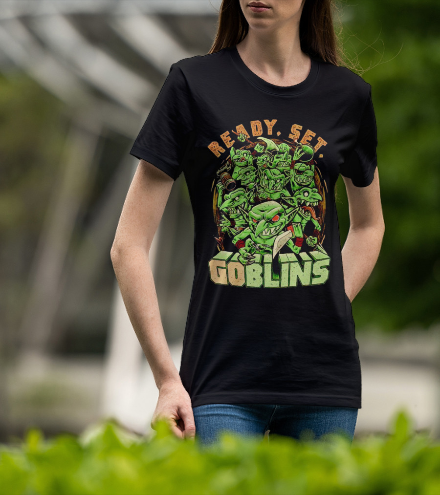 Ready Set Goblins Unleashed Chaos Pixel Perfection T-Shirt
