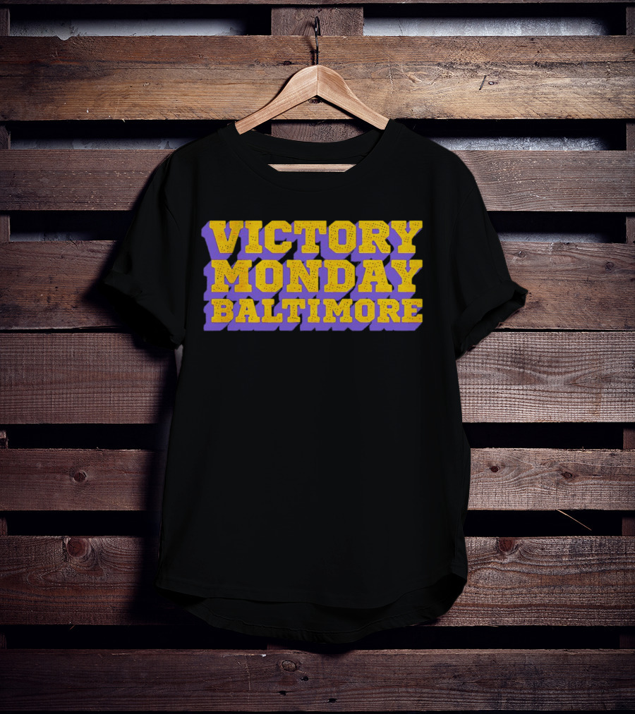 Victory Monday Baltimore Purple T-Shirt