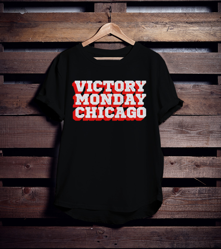 Victory Monday Chicago Bears Fans T-Shirt