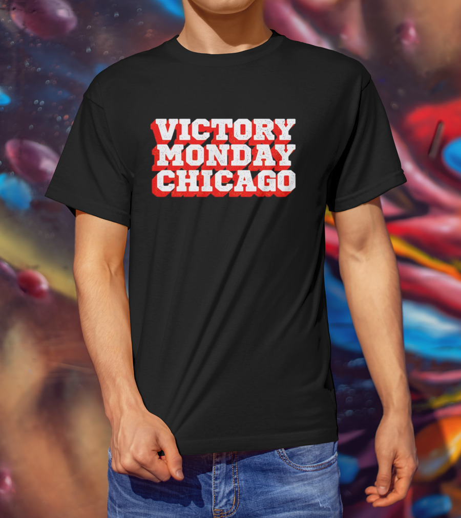 Victory Monday Chicago Bears Fans T-Shirt