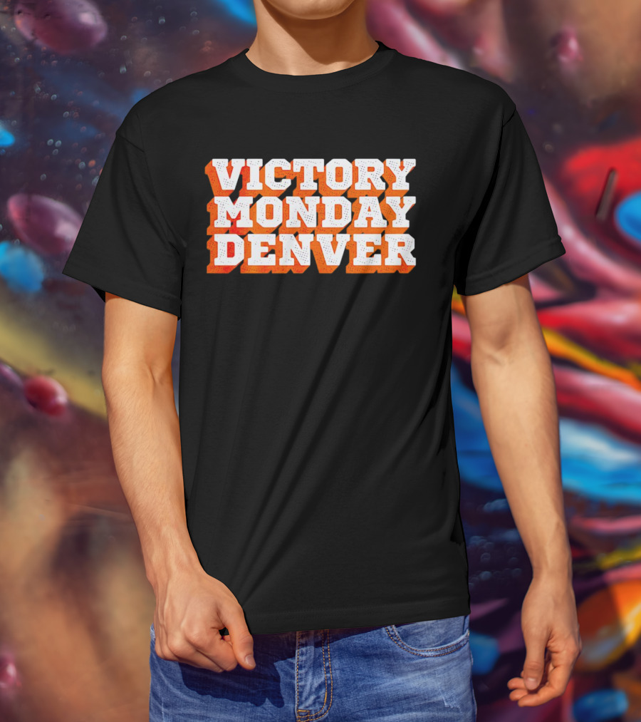 Victory Monday Denver Football Fan T-Shirt