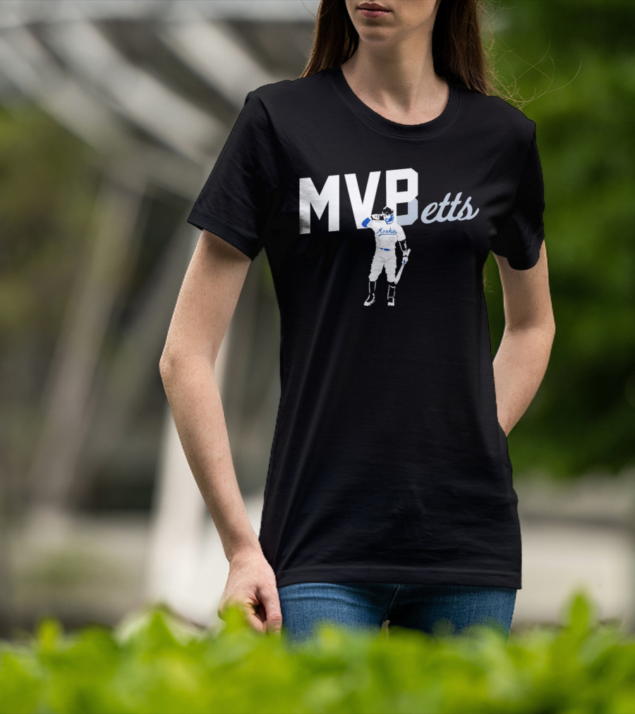Mookie Betts MVP Player 50 Salute T-Shirt