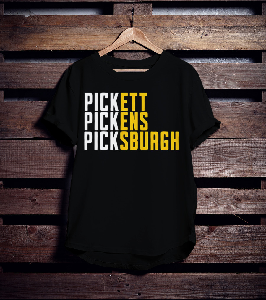 Pittsburgh Football Pickett Pickens Picksburgh Steelers Fan Gear T-Shirt