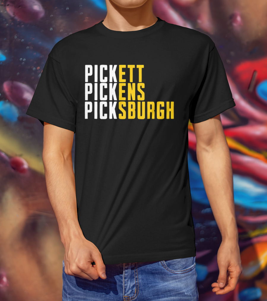 Pittsburgh Football Pickett Pickens Picksburgh Steelers Fan Gear T-Shirt