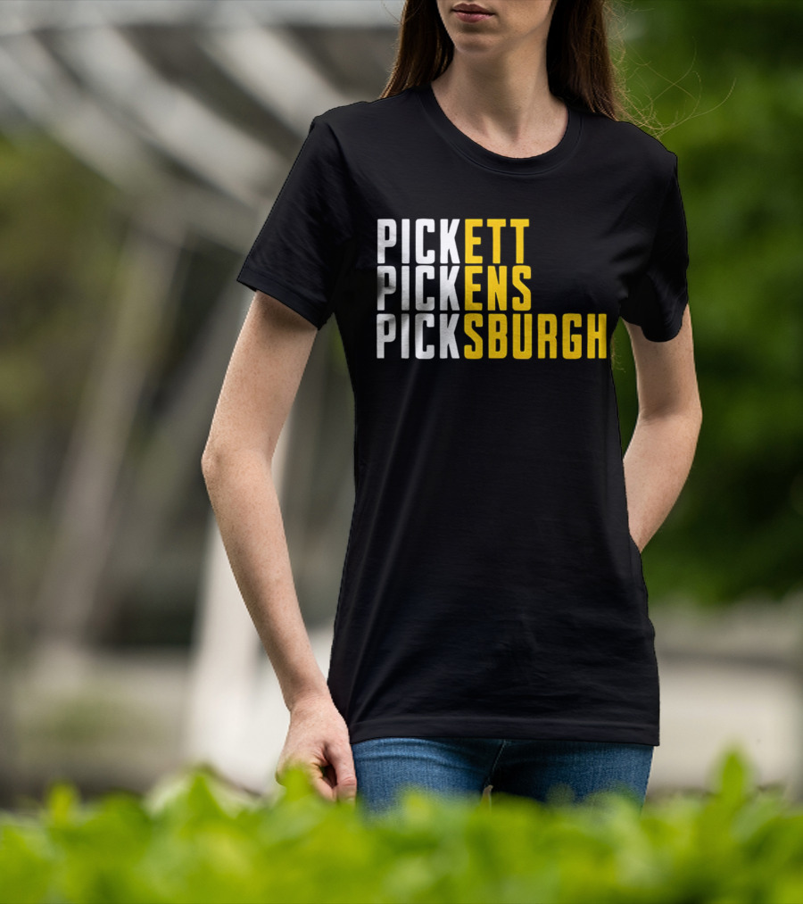 Pittsburgh Football Pickett Pickens Picksburgh Steelers Fan Gear T-Shirt