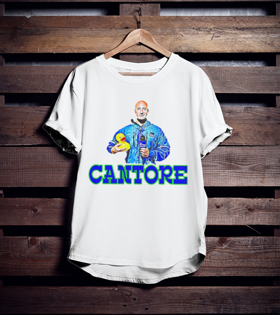 CANTORE The Weather Channel Rubber Duck Storm Tracker T-Shirt
