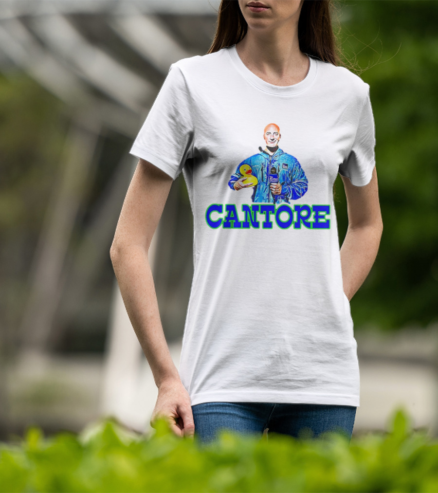 CANTORE The Weather Channel Rubber Duck Storm Tracker T-Shirt