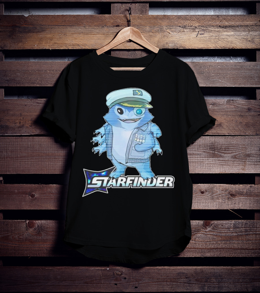 Starfinder Paizo Captain Concierge Character In Uniform T-Shirt