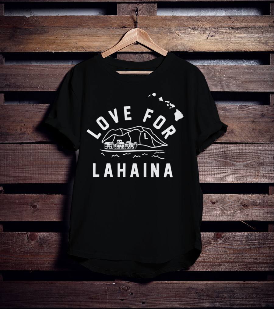 Love For Lahaina Dwayne Johnson T-Shirt