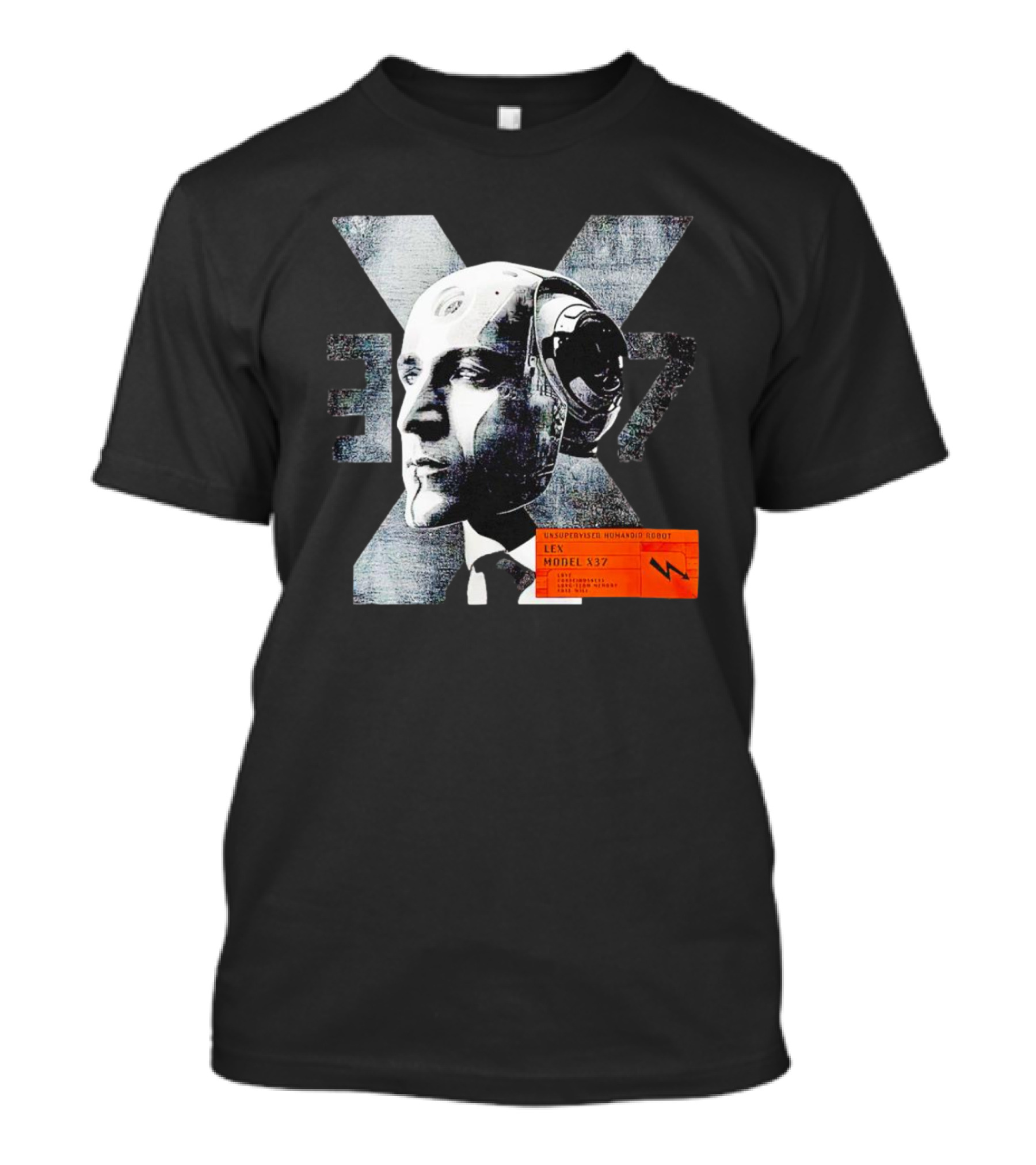 Unsupervised Humanoid Robot Lex Model 337 X37 T-Shirt