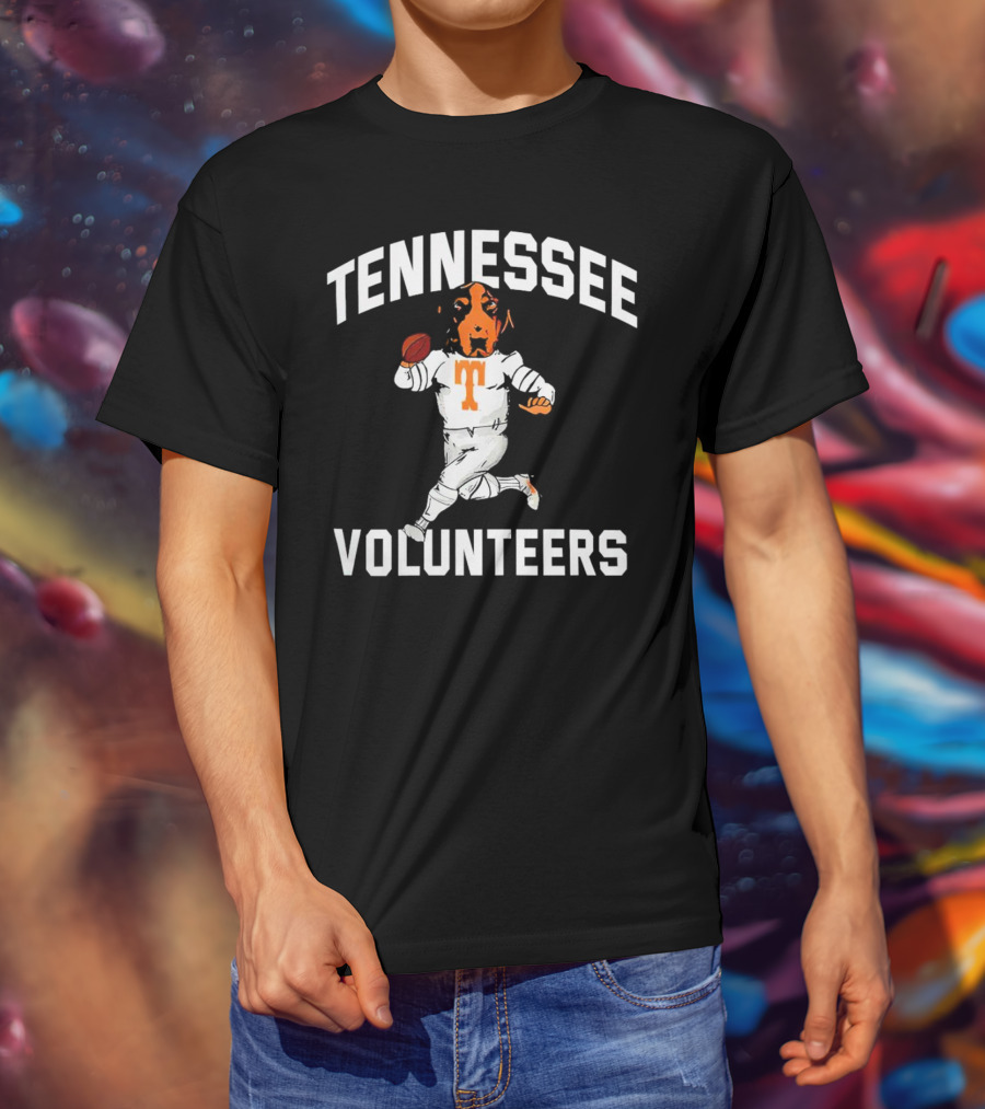 TENNESSEE VOLUNTEERS MASCOT FOOTBALL T сы T-Shirt