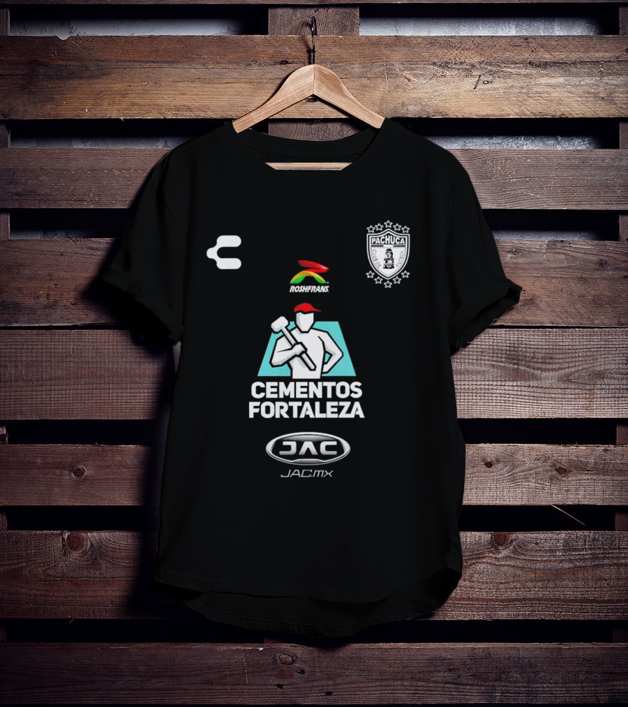 Cementos Fortaleza Roshfrans Pachuca JAC Charly Replica Away T-Shirt