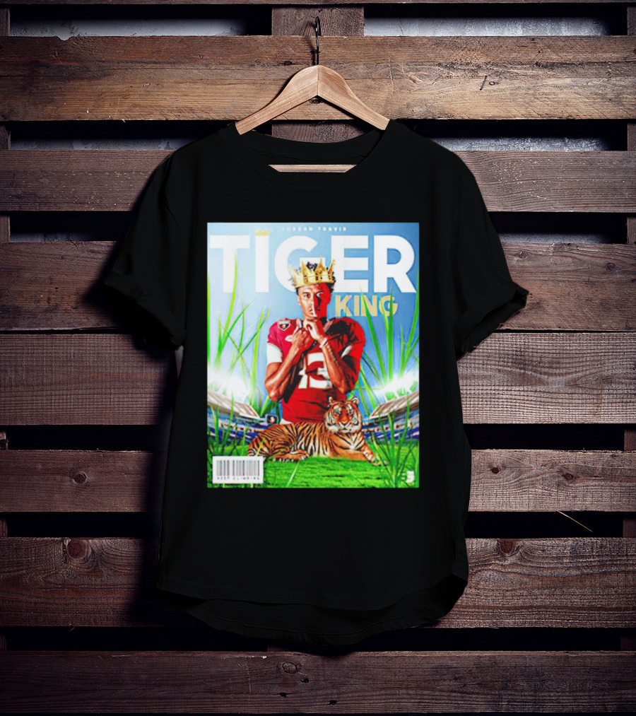 Jordan Travis Tiger King Florida State Seminoles Football Magazine Cover T-Shirt
