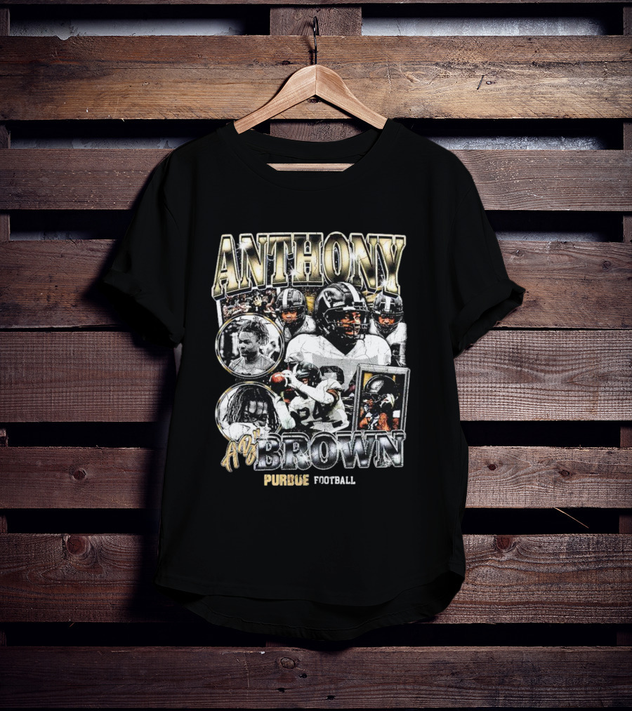 Anthony Brown Purdue Football Vintage T-Shirt