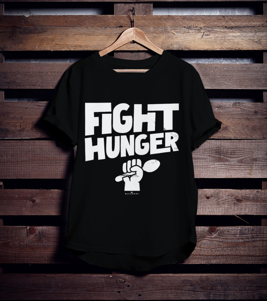 Gleaners Fight Hunger Fist With Spoon T-Shirt