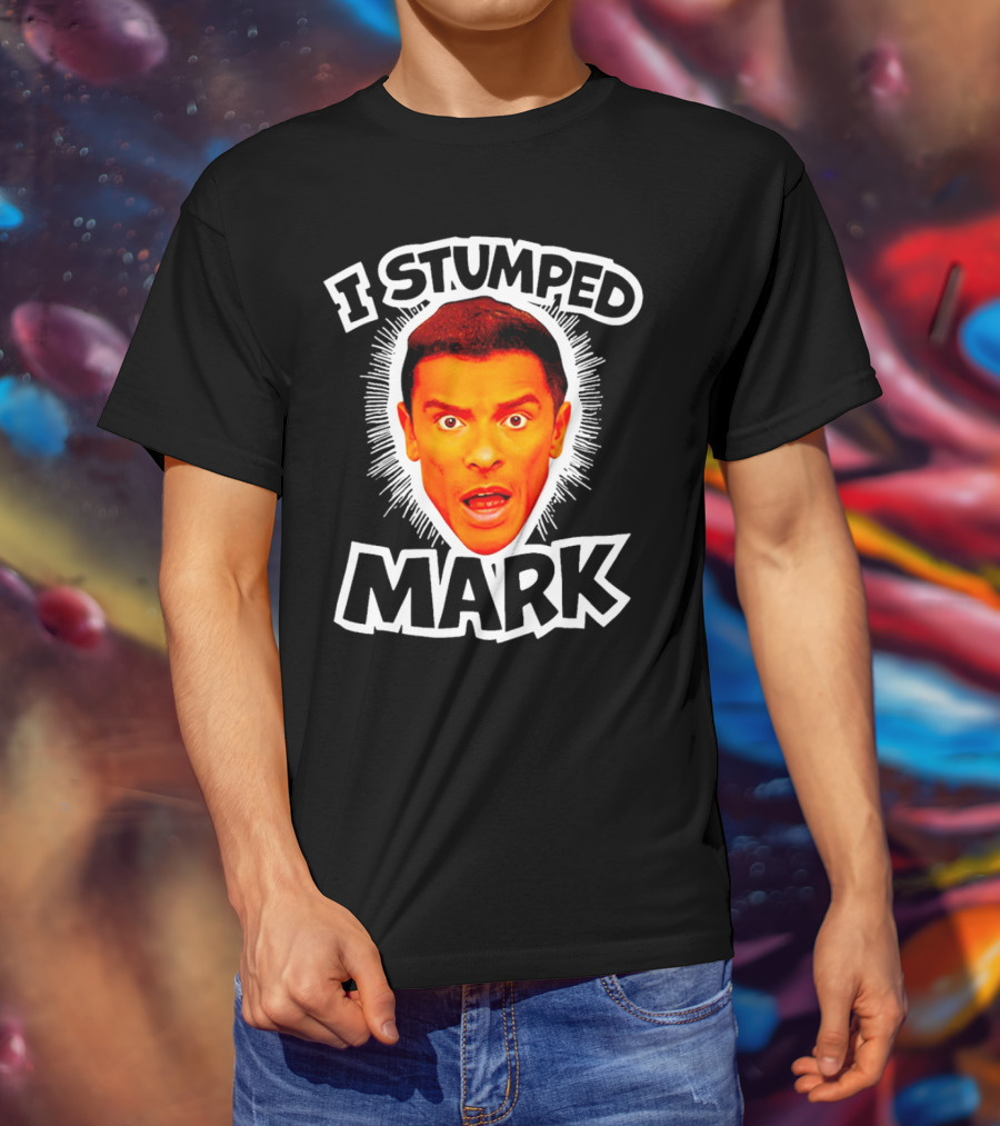 I Stumped Mark Iconic Expressive Face T-Shirt
