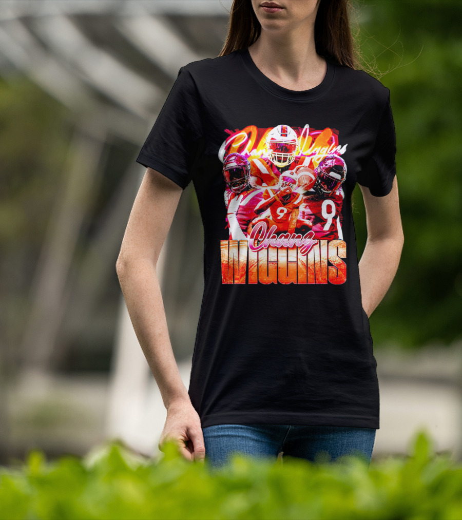 Chanz Wiggins Virginia Tech Hokies Football Vintage T-Shirt