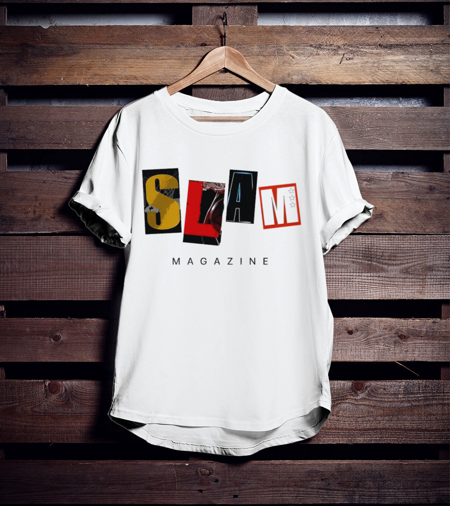 SLAM Mag Cut-Out Basketball Fashion Magazine T-Shirt